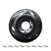 Hematite Donut Pendant,Assorted Size for Choice